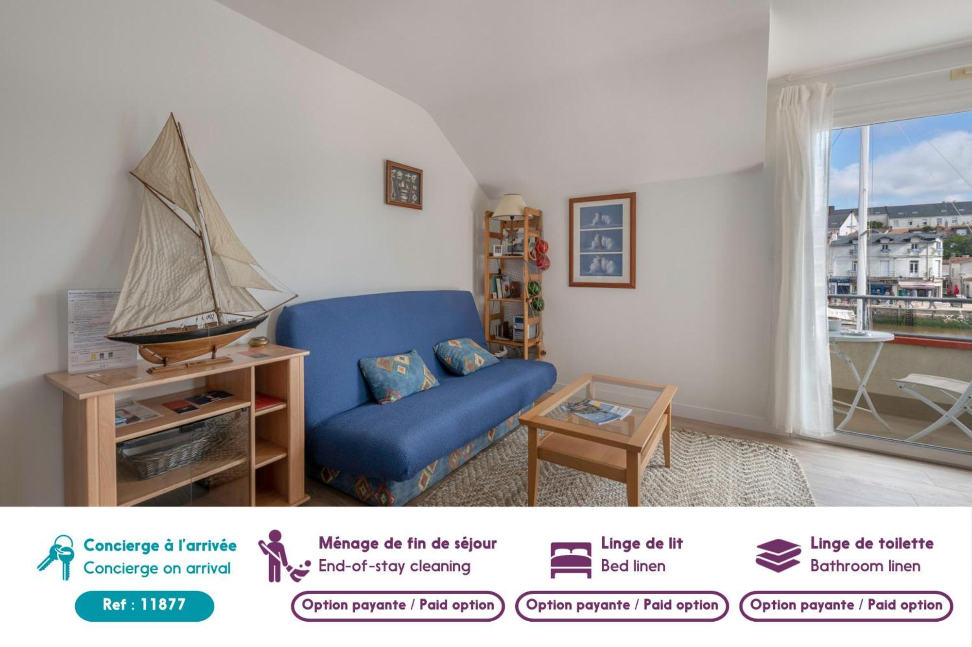 Sur Le Quai De Pornic, Appartement Pour 4 Esterno foto